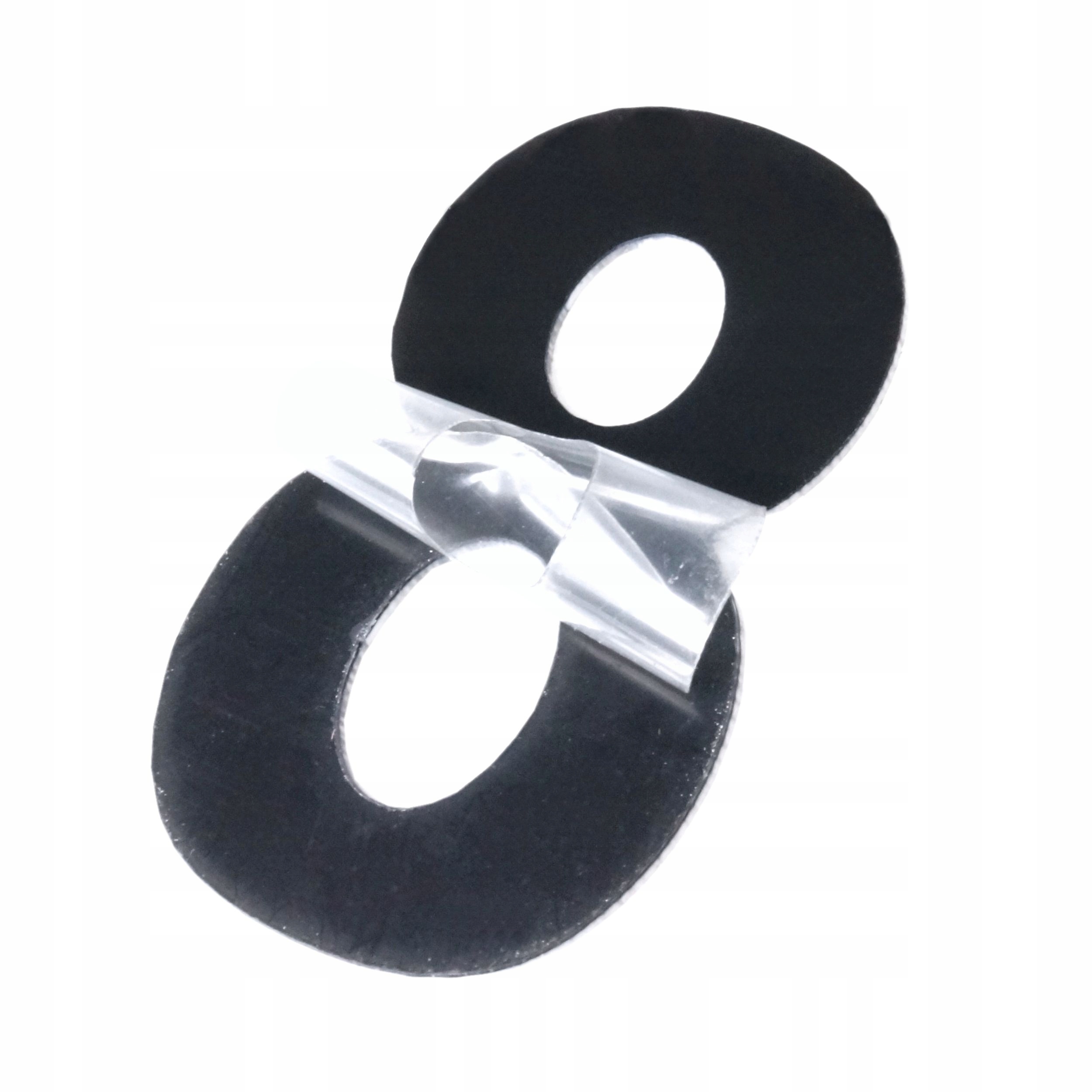 NUMER NA DOM CZARNE Litery Numery na SKRZYNKĘ DRZWI NUMER DOMU Szerokość produktu 1 cm