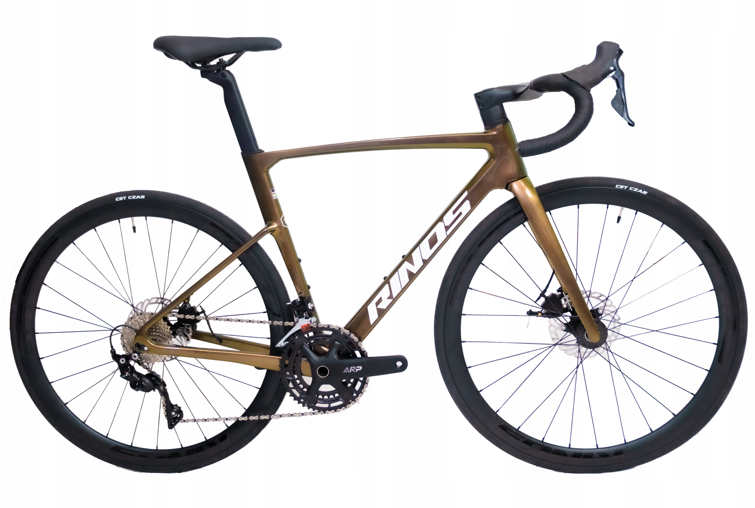 RINOS Carbon Szosowy Odin3.0 Shimano 105 R7000 Złoty S