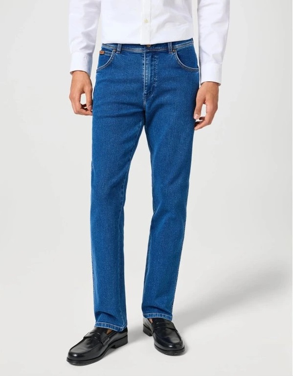 Pánské džíny Wrangler Texas 821 Midnight Shadowe W36 L32 112356794 Jednoduché