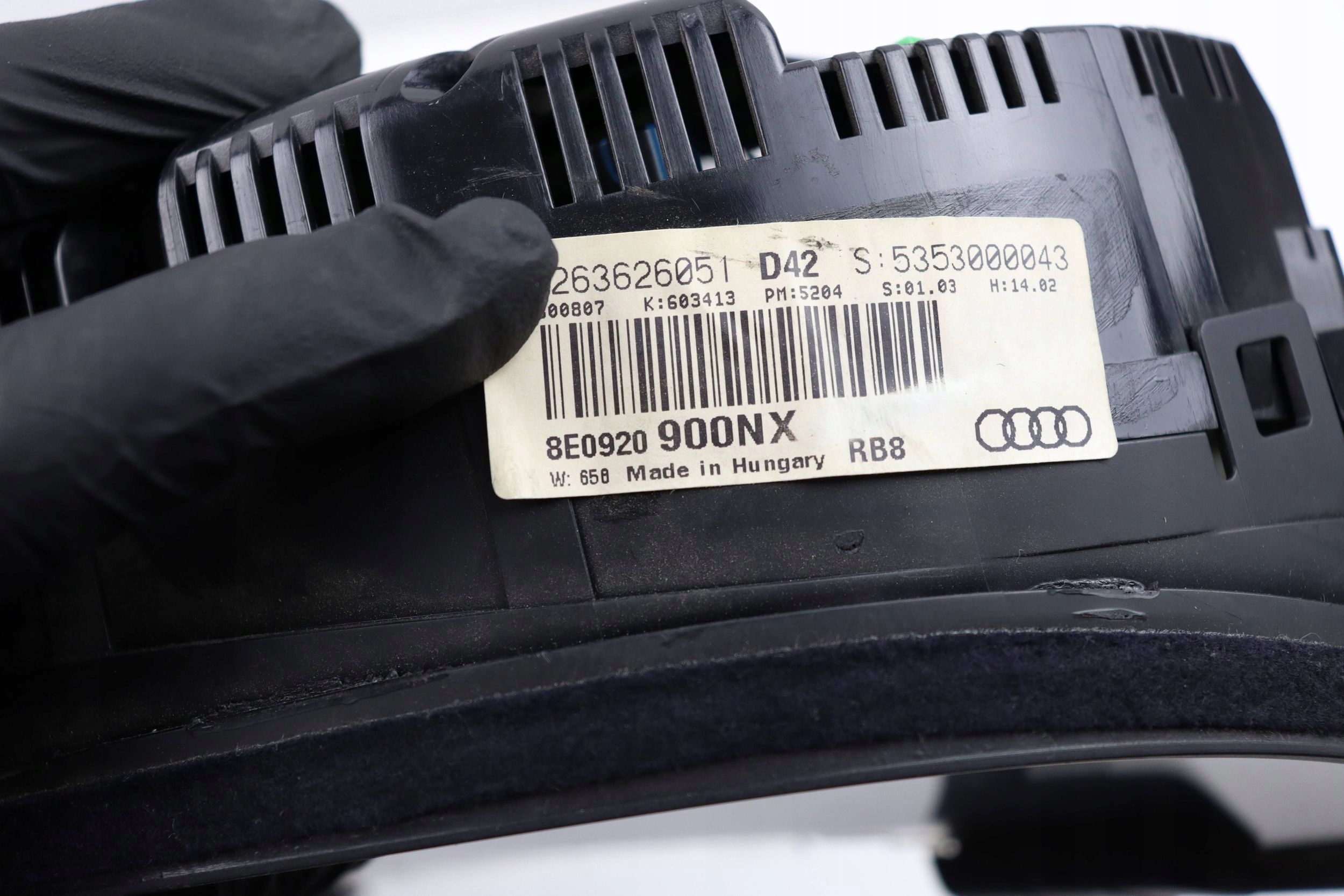 AUDI A4 B6 dials dials 1.6 1.8 2.0 petrol EUROPA 8E0920900N