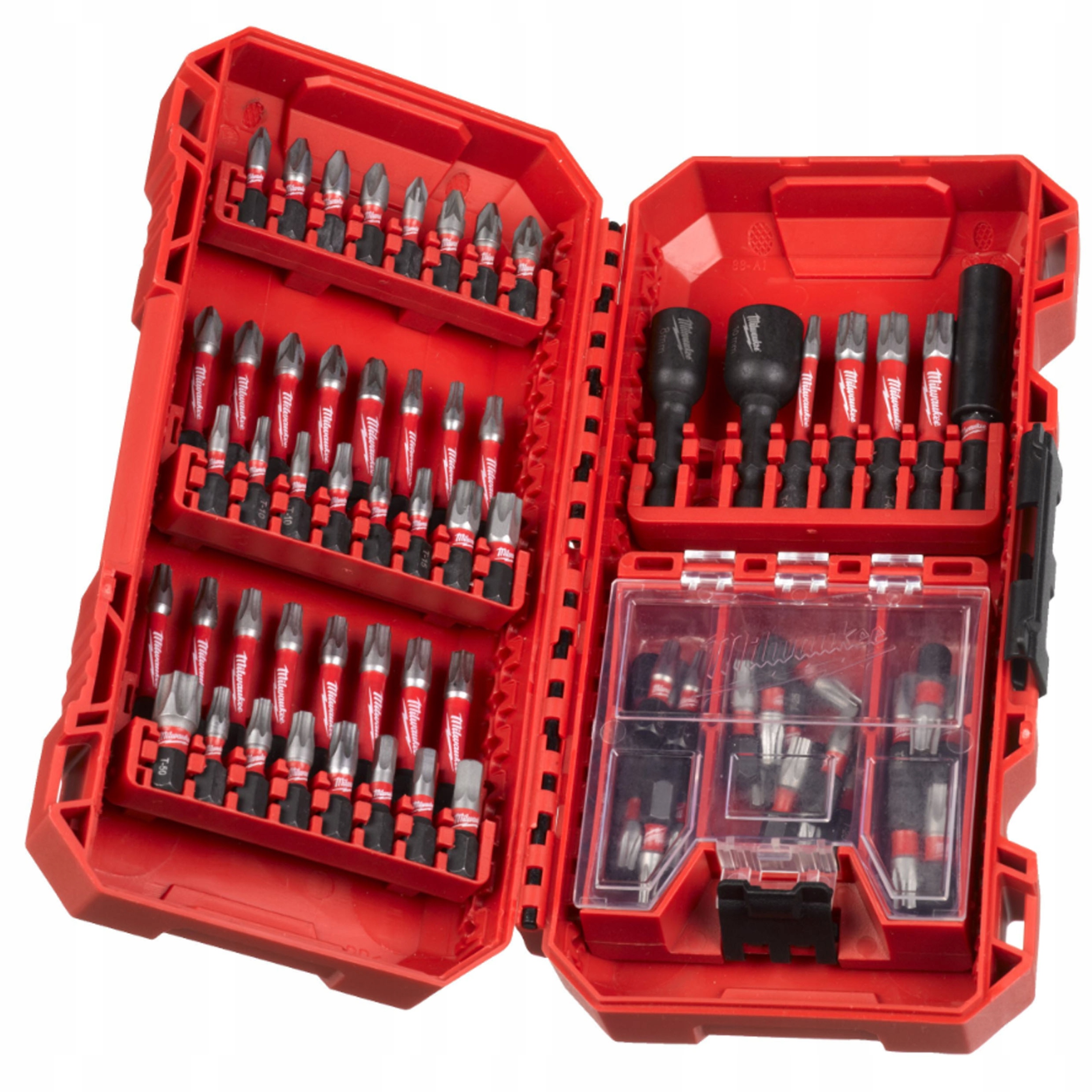 Zestaw bitów udarowych Milwaukee Shockwave 75 szt XL Box 4932492008