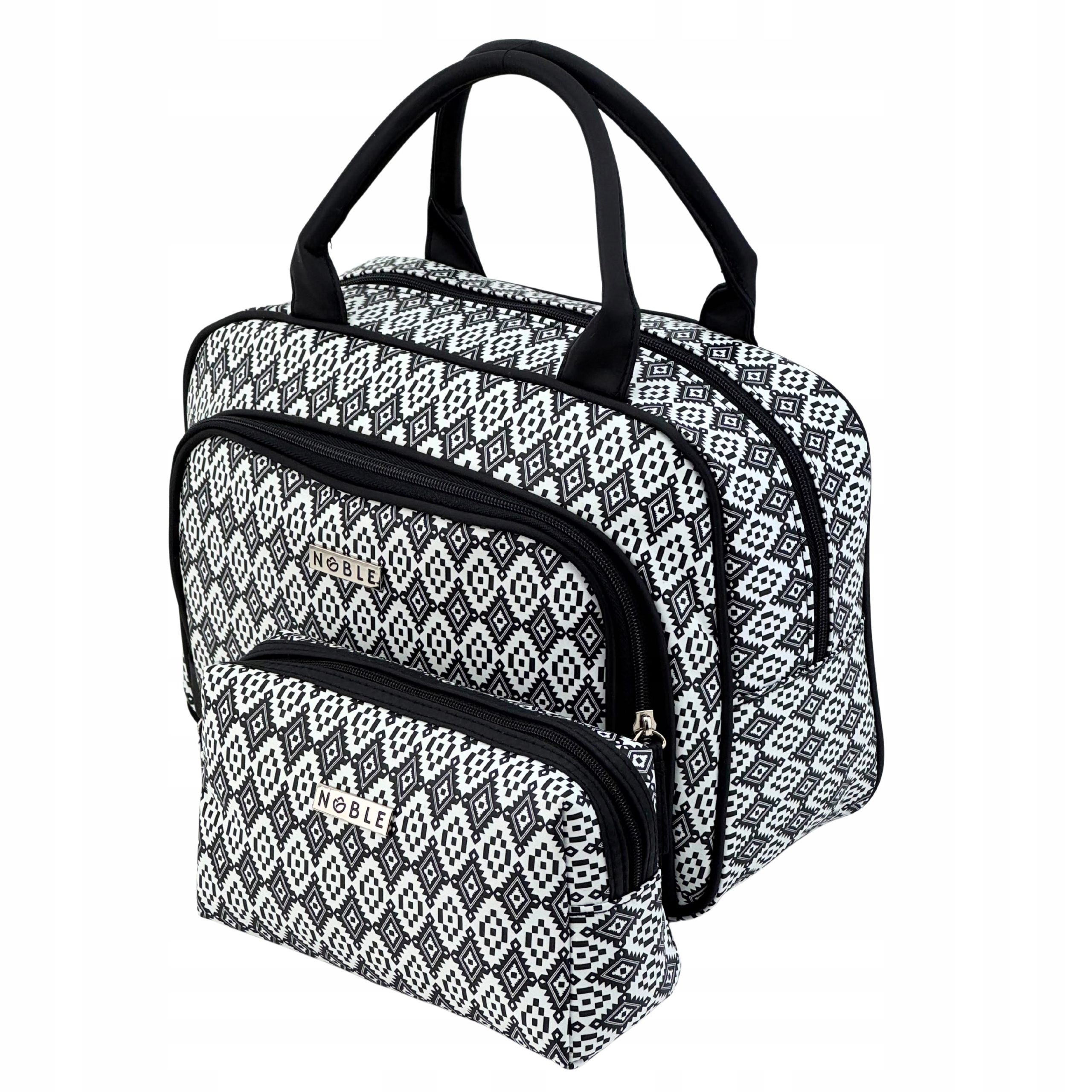 Dámská kosmetická taška kufřík, organizér na kosmetiku, sada 2 kusů Noble