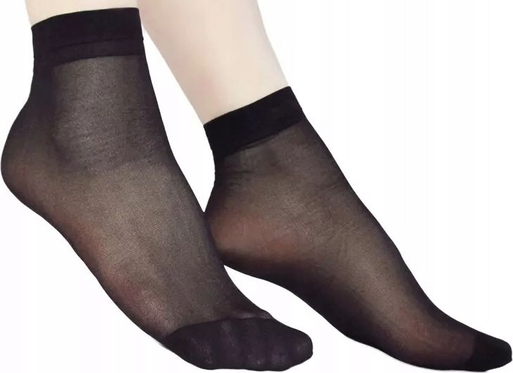 Ponožky kolená čierne beztlakové ks5 x2!
