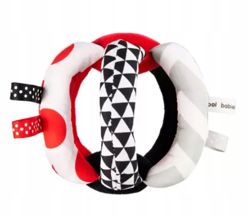 

Canpol pluszowa piłka kontrastowa Sensory Toys