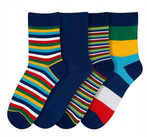 

Wola Skarpety Unisex Mixujemy 4-PAK Kolorowe 35-38