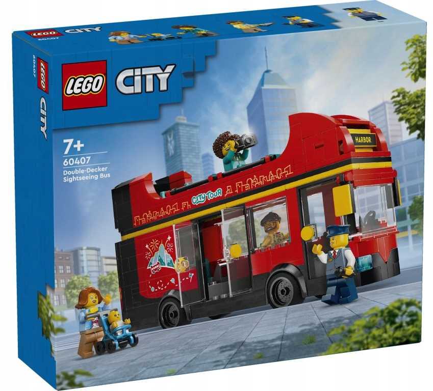60407 Lego City Červený patrový autobus