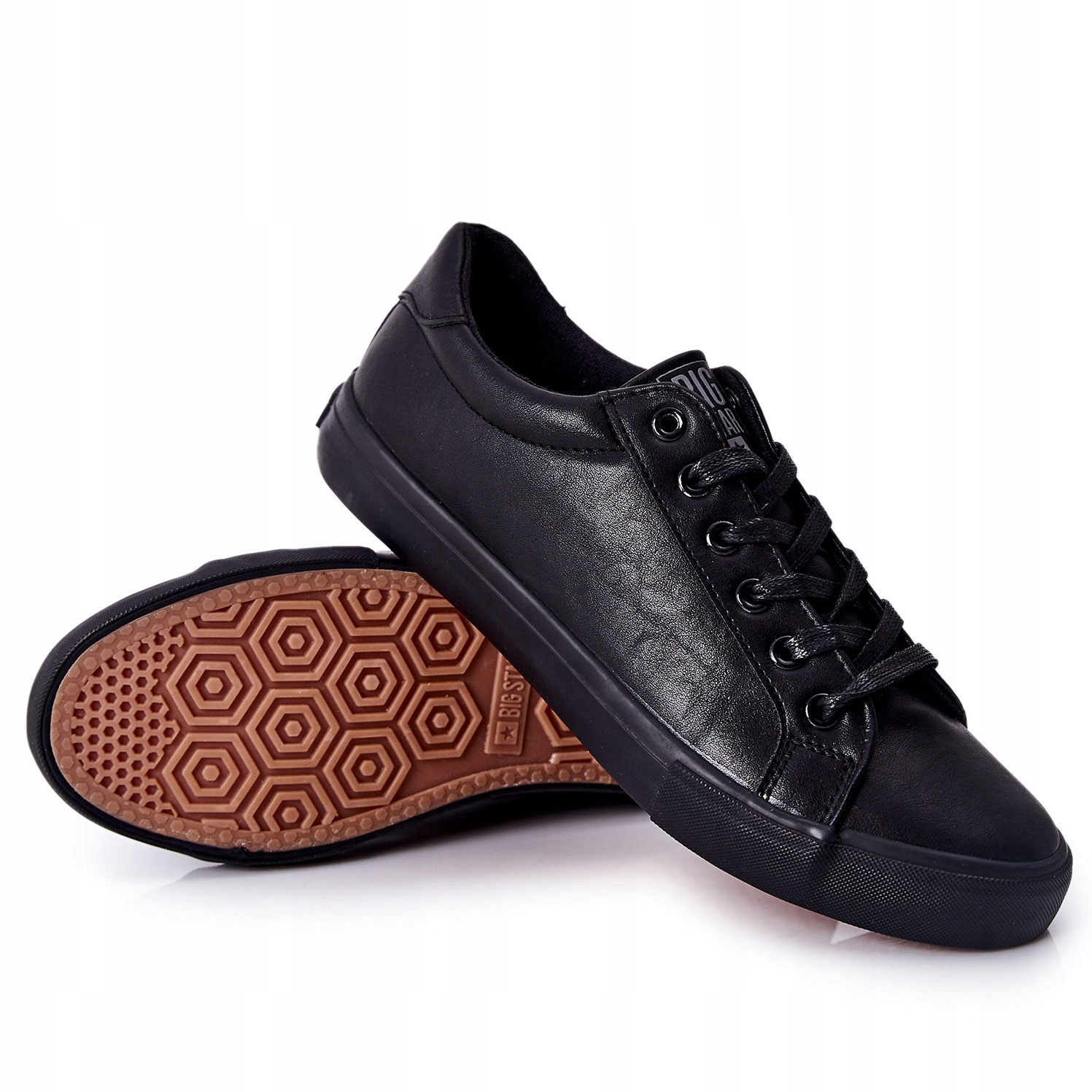 

Skórzane Trampki Big Star II174029 Czarne 42