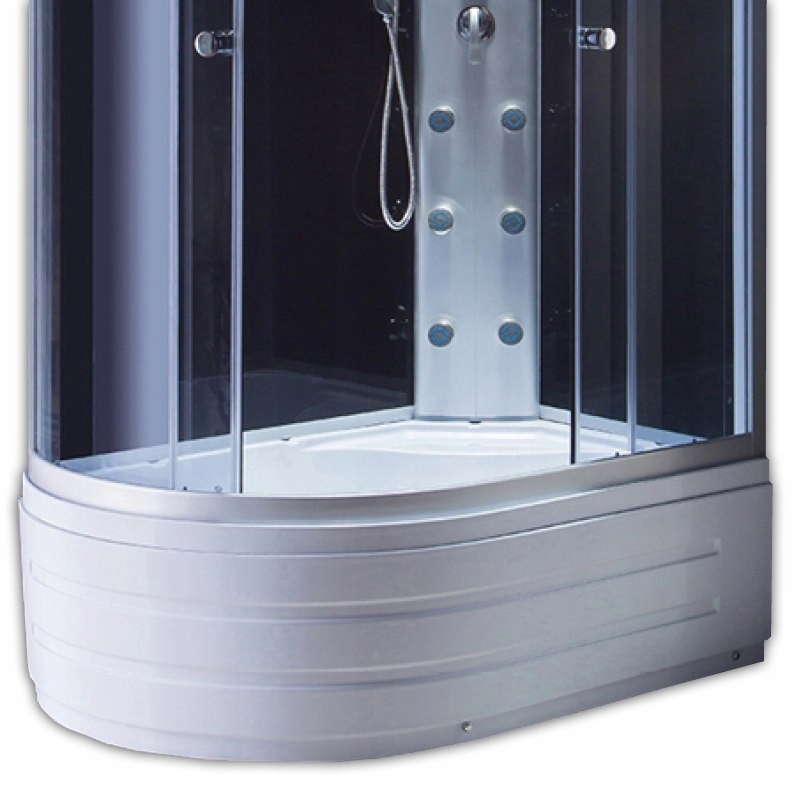 KABINA PRYSZNICOWA Z HYDROMASAŻEM WSH7306R PRAWA 120x80 CM Wysokość całkowita 215 cm