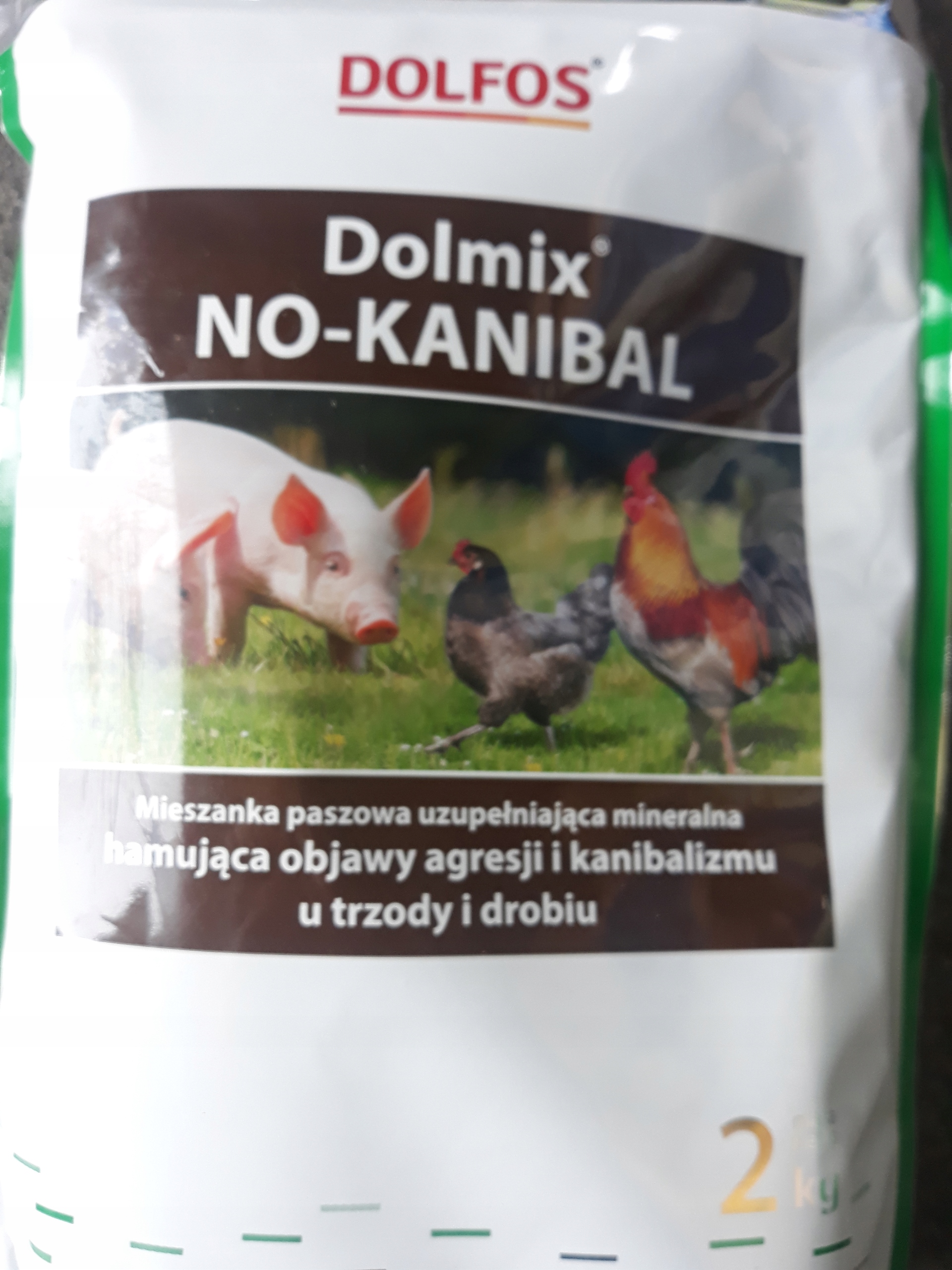 

Dolfos Dolmix No-kanibal 2kg agresja trzoda i drób