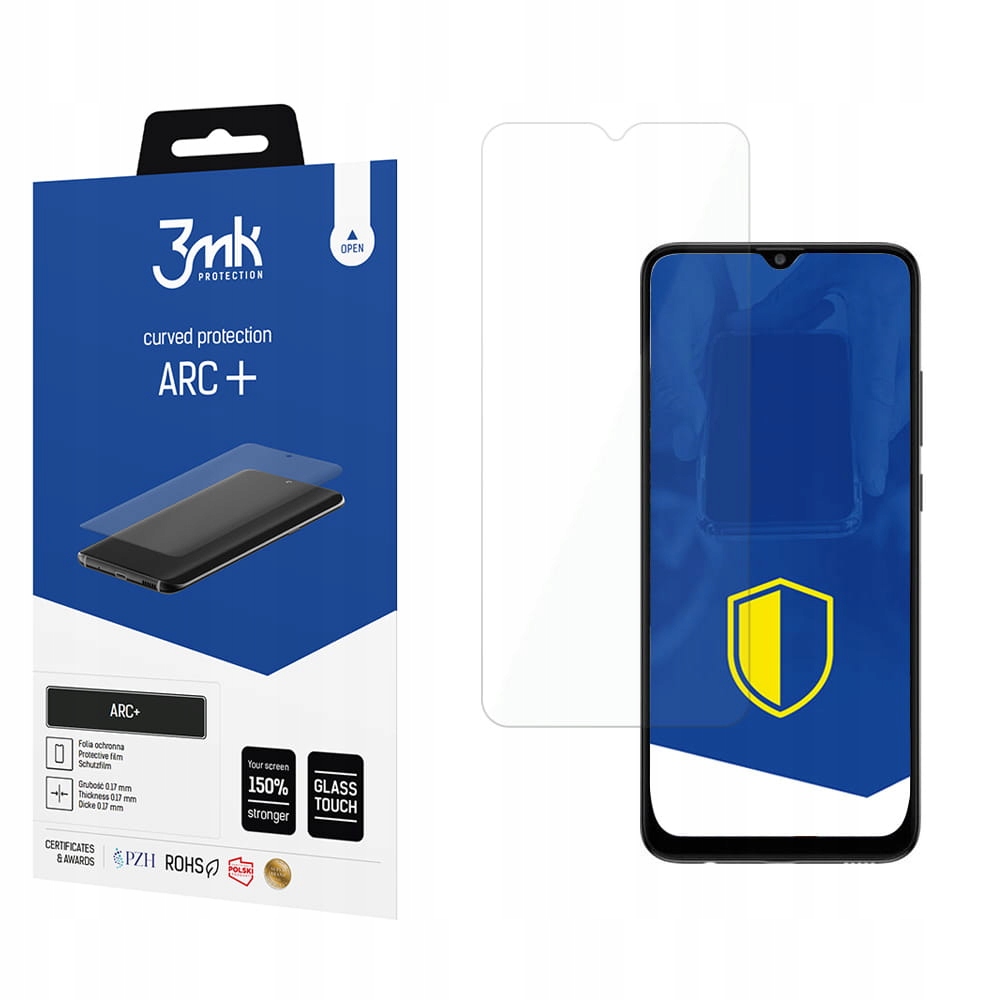 

Folia 3mk na ekran do Samsung Galaxy M02 - Arc+
