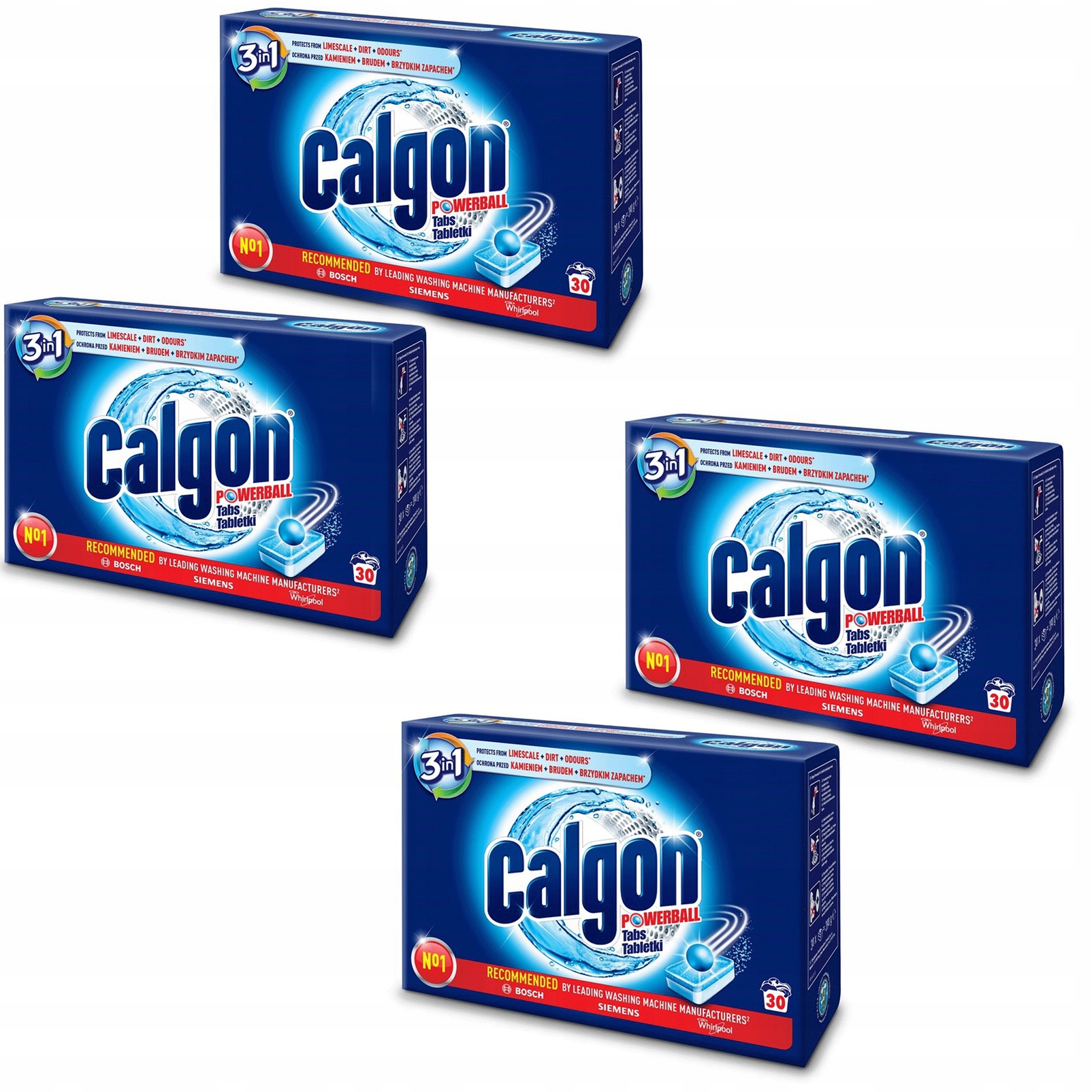 

Calgon 3w1 Tabletki Odkamieniacz do Pralki 120 szt