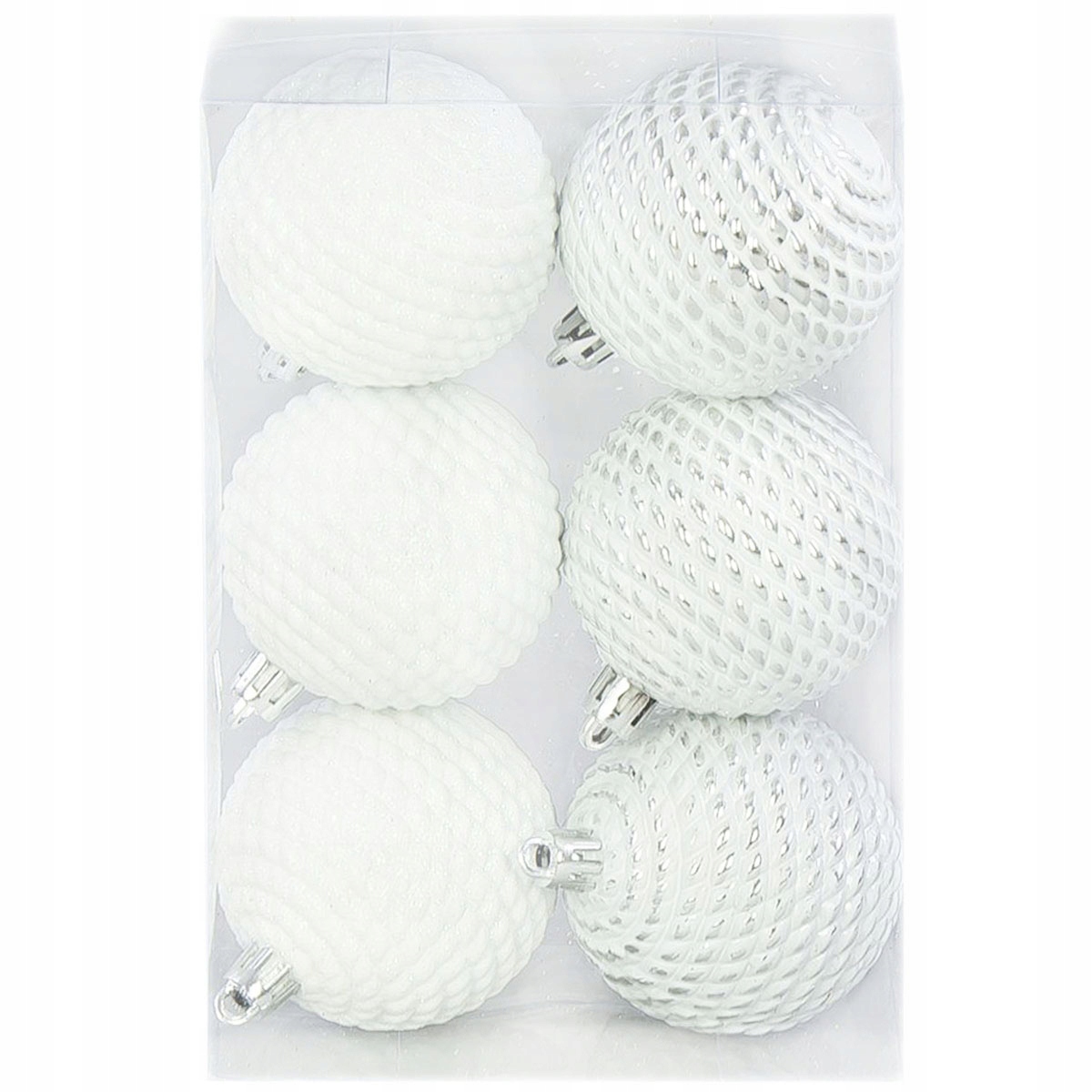 BOMBKI ZAWIESZKI OZDOBY CHOINKOWE KULE 6CM ŚWIĘTA
