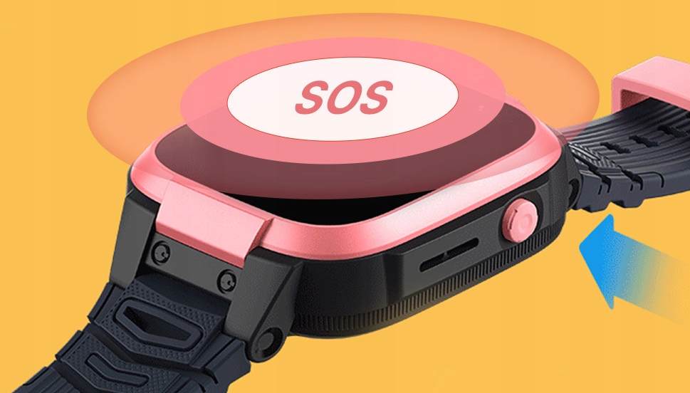 Smartwatch dla dzieci Mibro Z3 4G GPS Niebieski Złącza brak