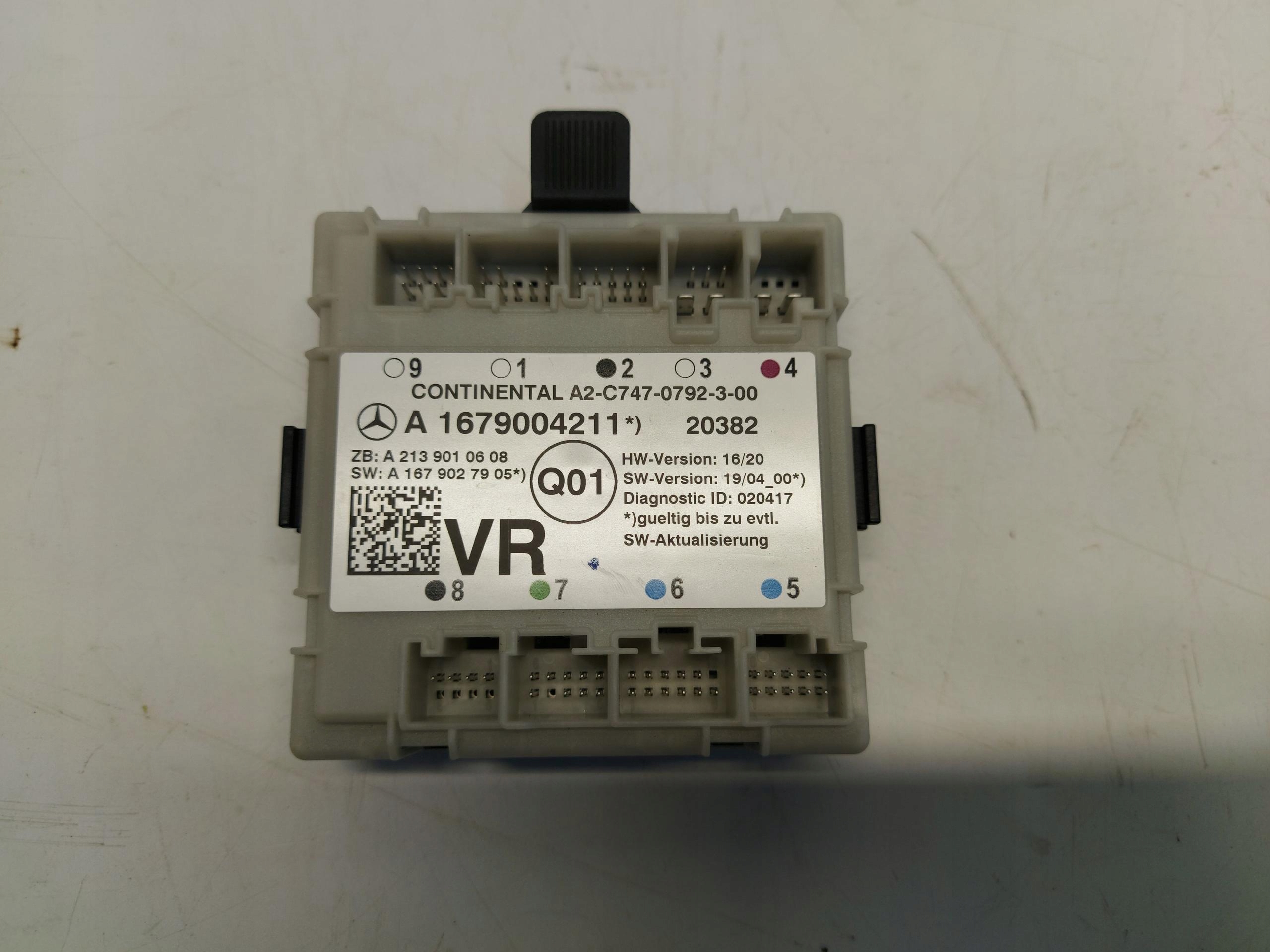 MERCEDES Sprinter W907 module control unit door A1679004211
