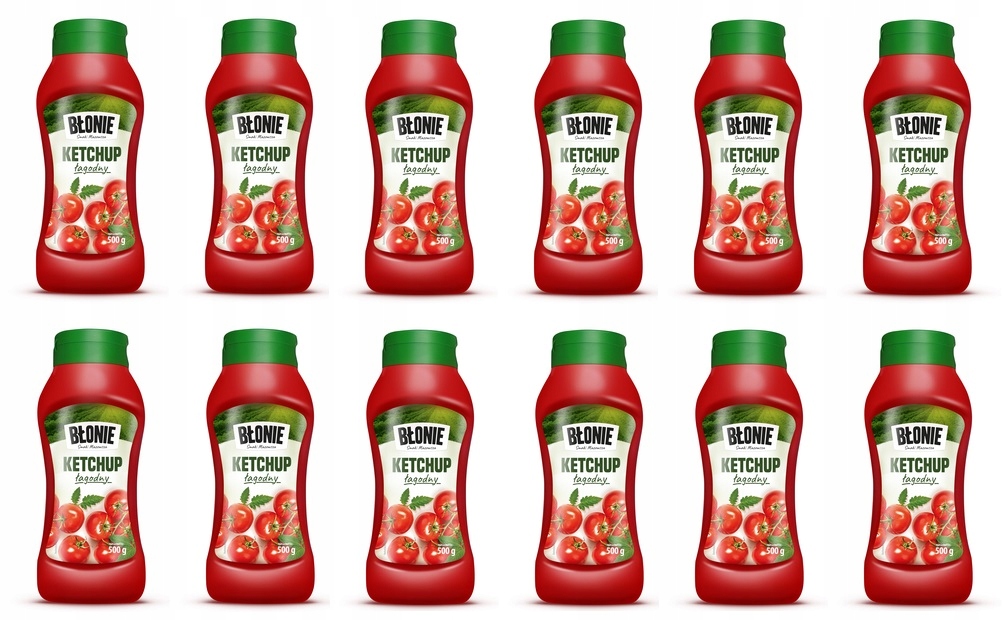 Levně 12 x 500 g Dawtona Błonie Kečup jemný Karton