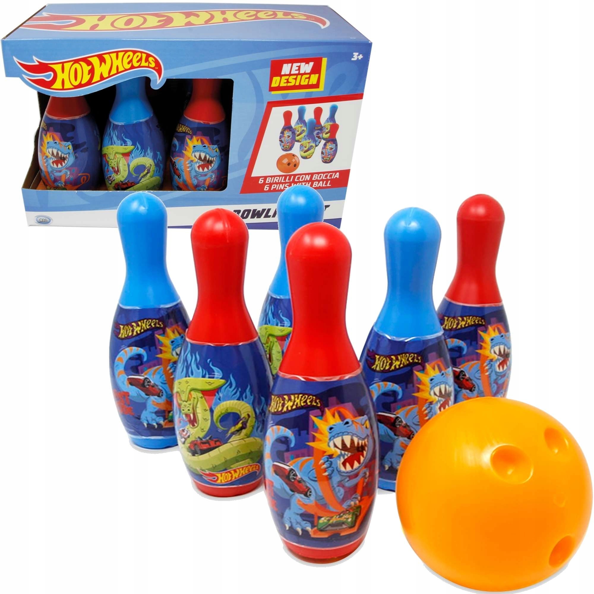 

Hot Wheels Kręgle Do Gry Zabawy Dla Dzieci 7 Elem.