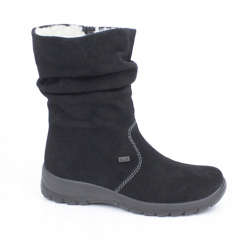 Rieker Z7171 Černá Voděodolná Kůže Tex vel. 38