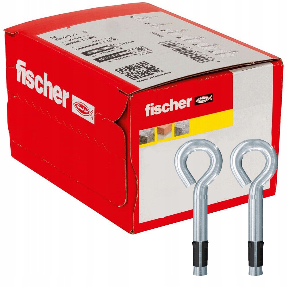Fischer Klincová kotva Fna II 6 x 25 Oe s očkom 50ks