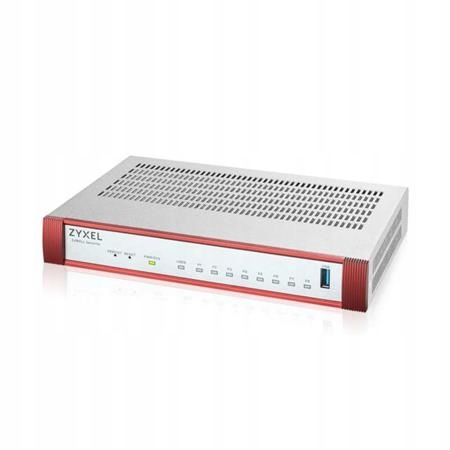Zyxel Usg Flex 100HP Series, 7 Gigabit user-definable ports, 1*1G PoE+, 1*U