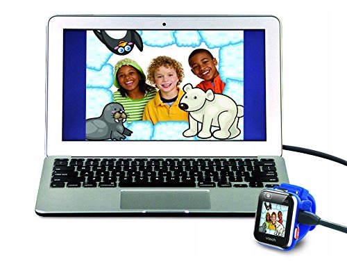 Smartwatch dla dzieci vTech Kidizoom DX2 niebieski JĘZYK NIEMIECKI Marka VTech