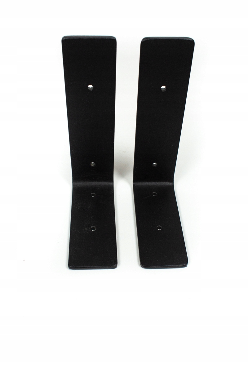 

Czarny wspornik uchwyt do półki czarna stal Loft