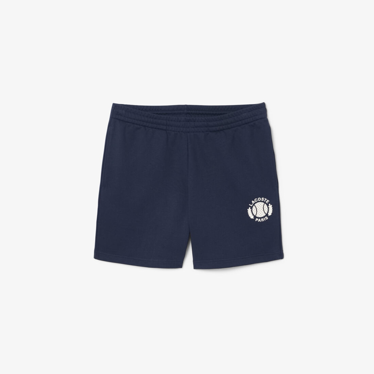 Pánské Kraťasy Lacoste s 3D potiskem a fleecovým potiskem GH9708 Navy S