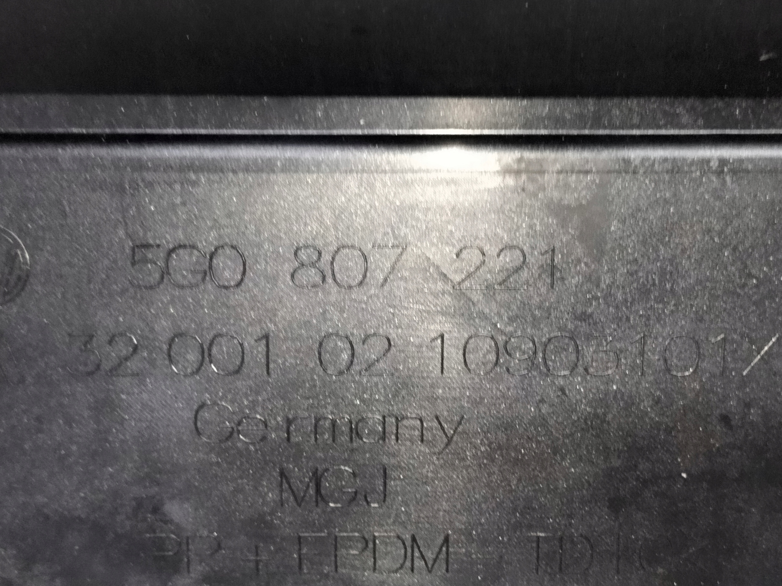 Frontstoßstange vorne VW GOLF 7 VII 12-17