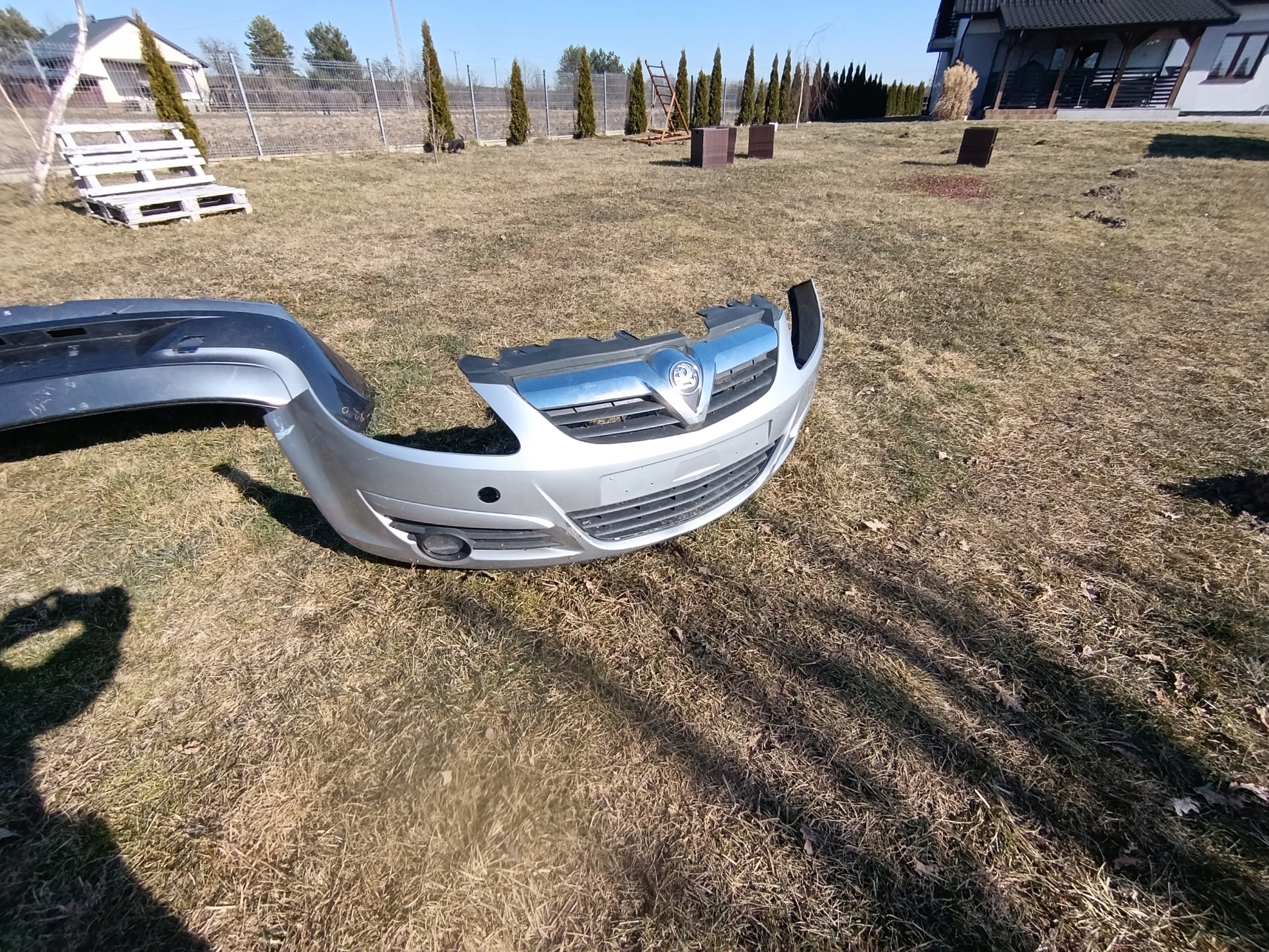 bumper front OPEL CORSA D PRZEDLIFT complete Z157