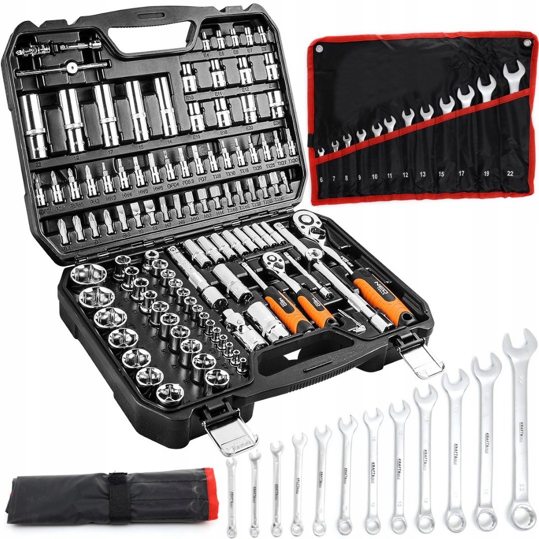 НАБОР ТОРЦЕВЫХ КЛЮЧЕЙ С ПЛОСКОЙ ГОЛОВКОЙ