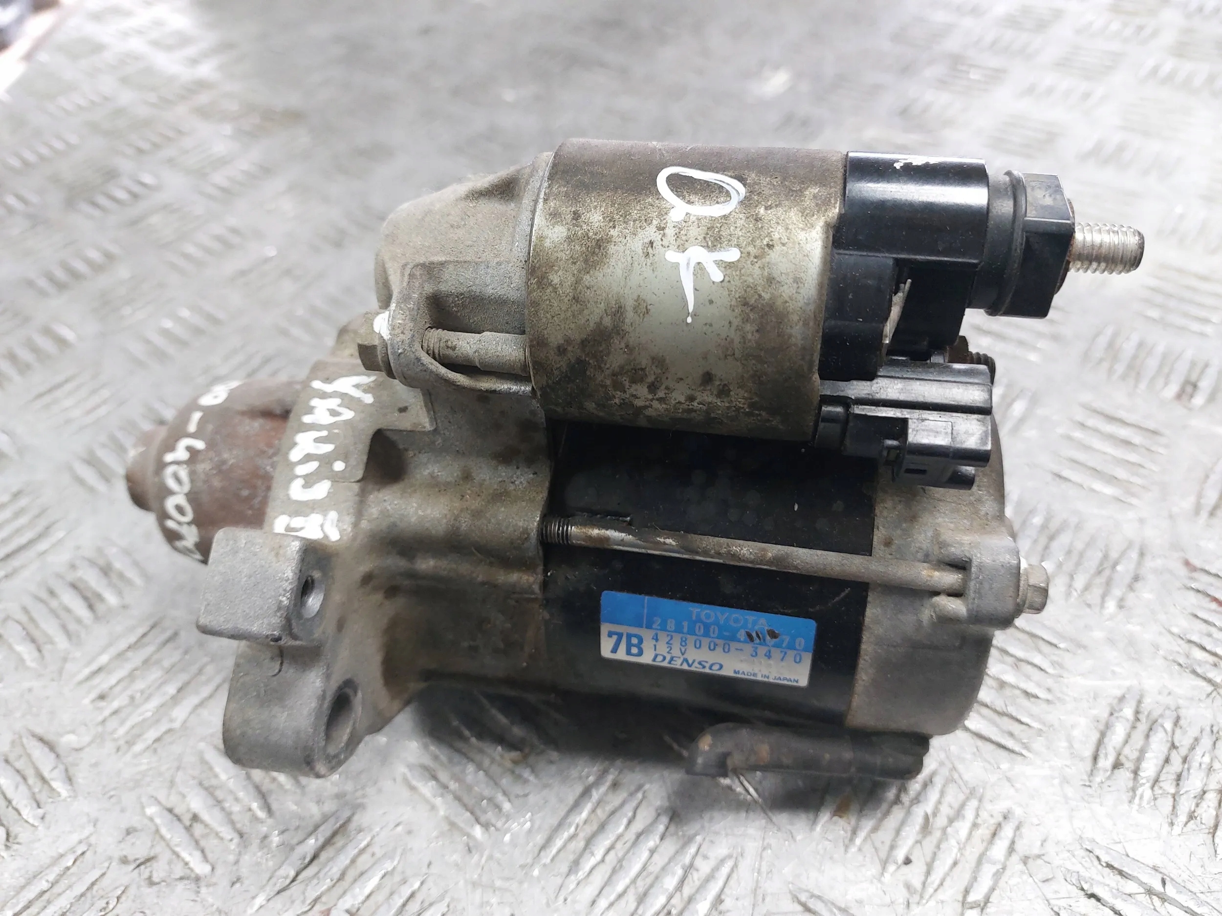 starter 28100-40070 Toyota Yaris II 1.0 VVTi