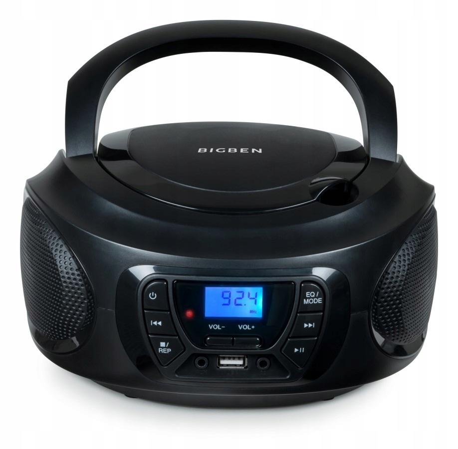 Bigben CD62NUSBBT přenosný Usb CD/MP3 přehrávač s Fm rádiem a Bluetooth