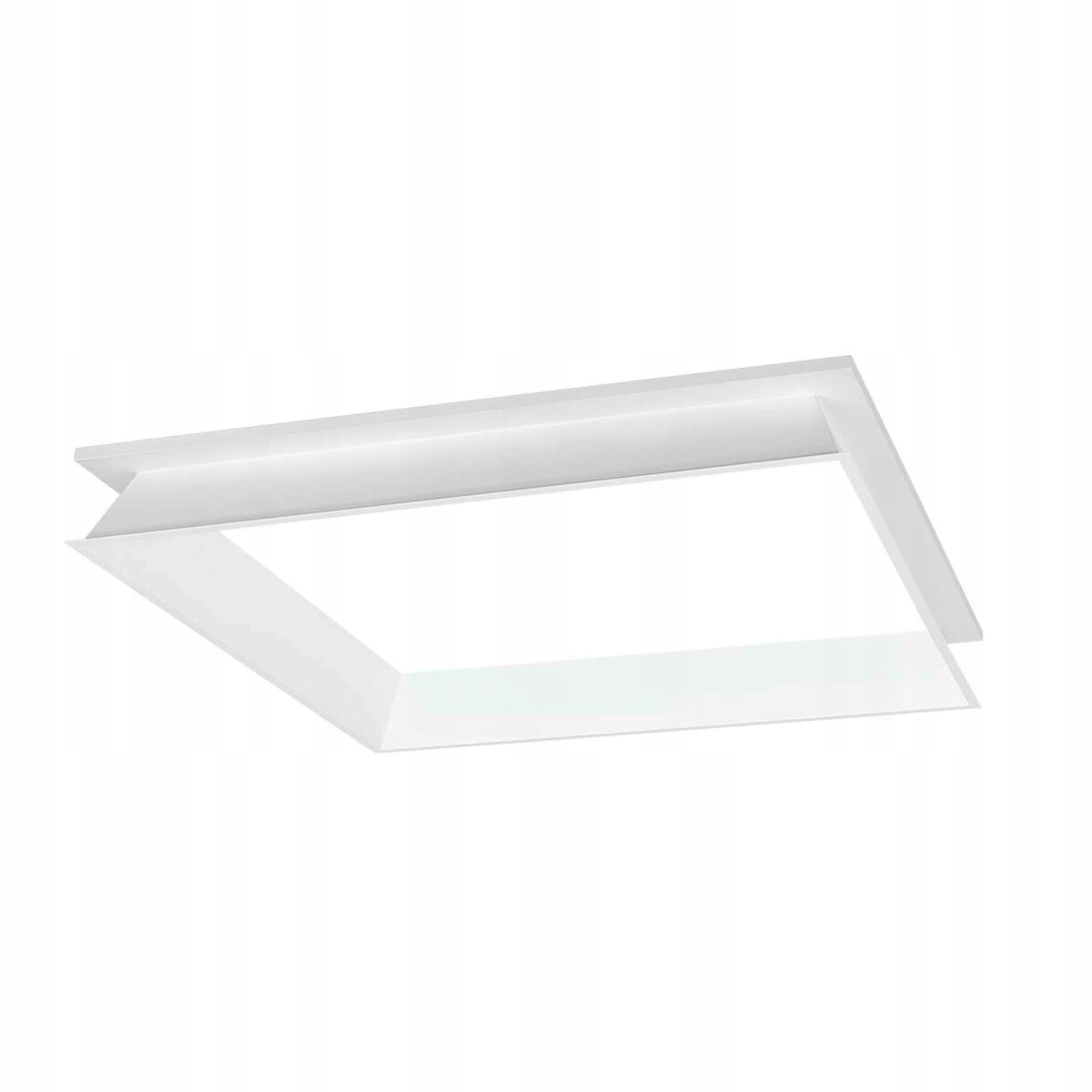 Zapustený montážny rámček Slv Panel 625 biely 625x625 mm
