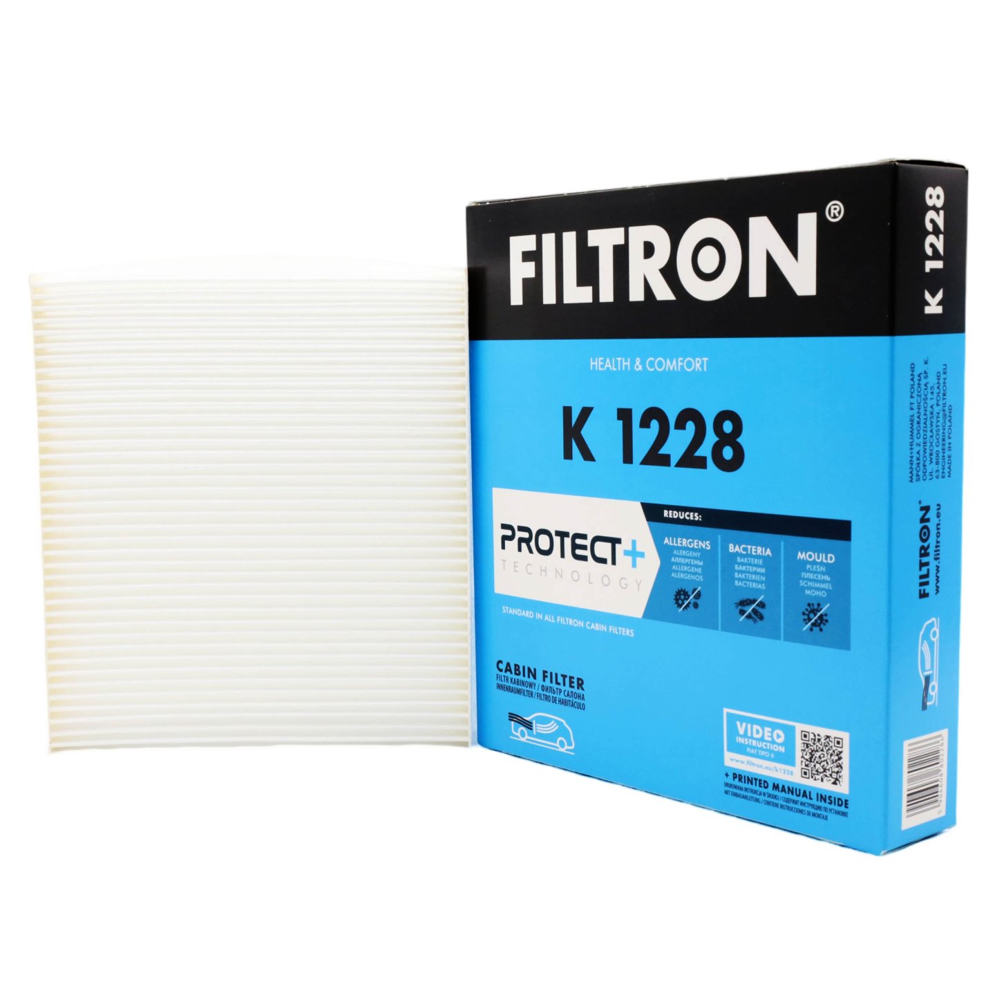 

Filtr Kabinowy Filtron K1228
