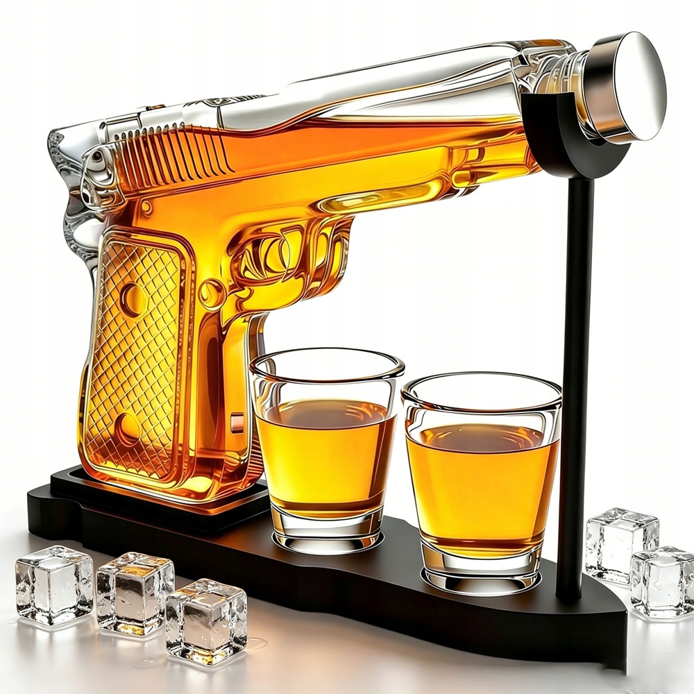 Karafa Sada 230 ml na whisky, pistole na grilování s přáteli