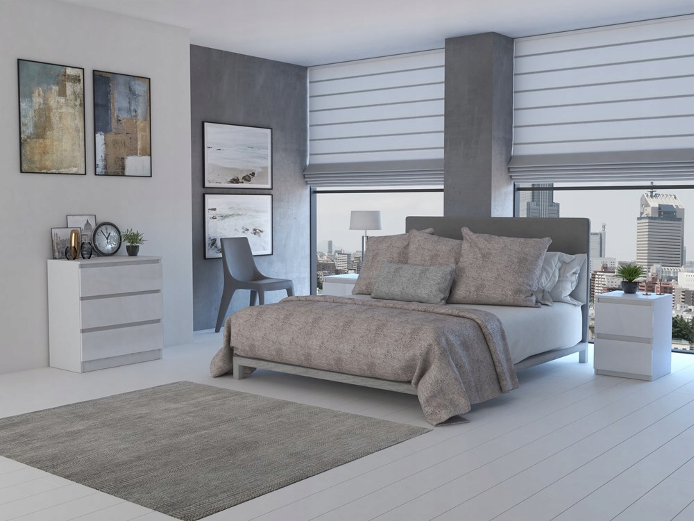 Wąska i pojemna komoda z 3 szufladami 70 cm Kod producenta M3