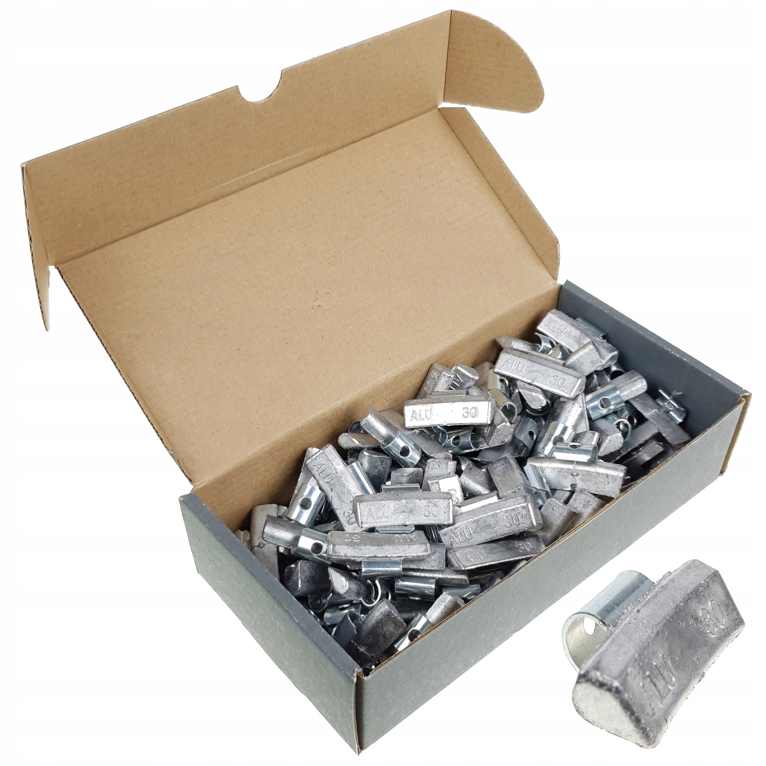 Nakládací Závaží Pro Hliníkové Ráfky Alu Pb/a 30G Olověné 100 Ks Stix