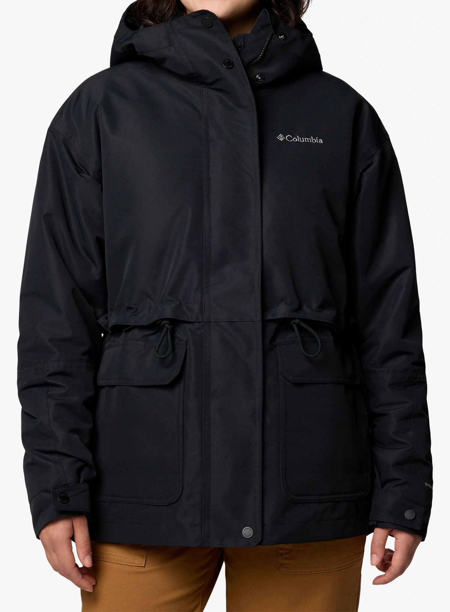 Dámská bunda 3v1 Columbia Drop Ridge II Interchange Jacket černá Xs