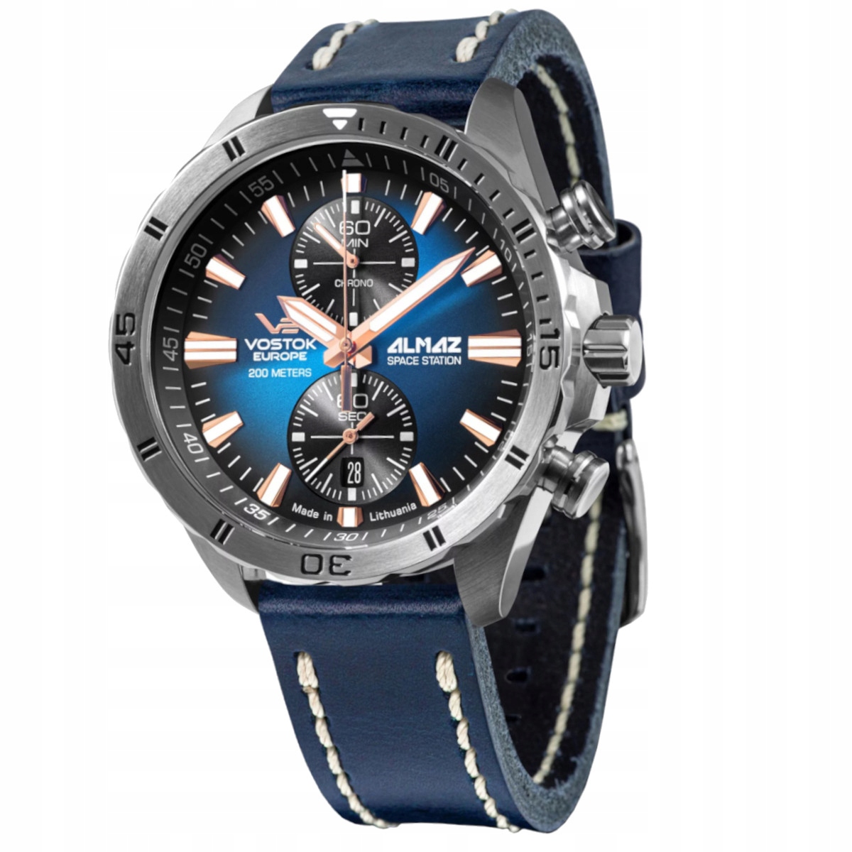 Hodinky Vostok Europe Almaz Chrono Space Station