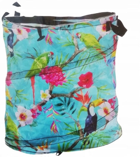 

Kosz ogrodowy wodoodporny składany 45х55 cm 87 l