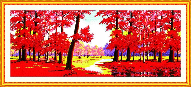 Kanva s potiskem sada (kanva, mulina)