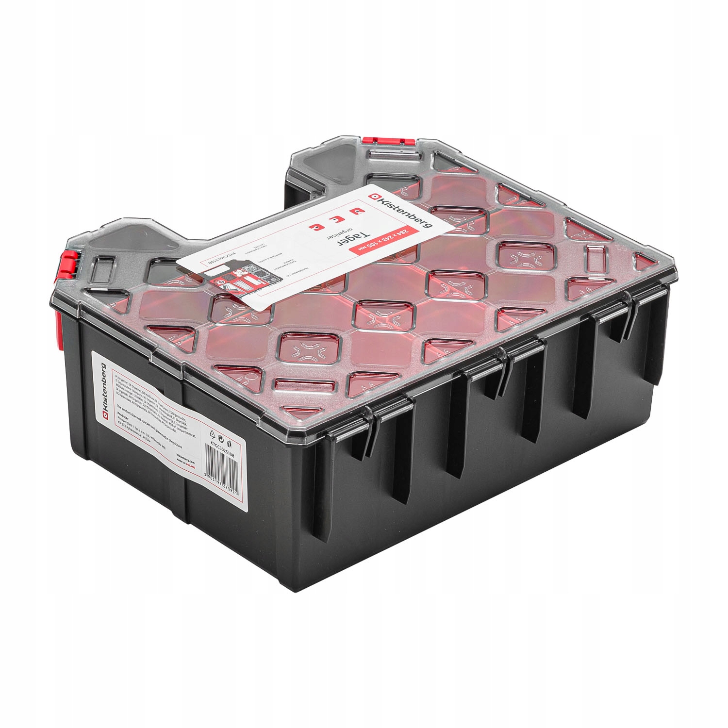 Organizer narzędziowy z kubełkami KTGC302510B Długość 28.4 cm