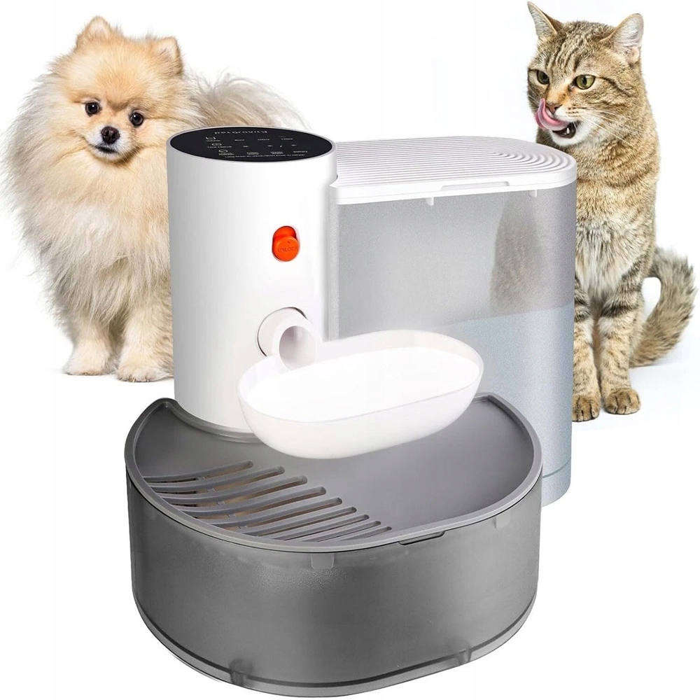 Levně Automatická Fontána Na Pití Pro Zvířata Bezdrátová 3L Tichá