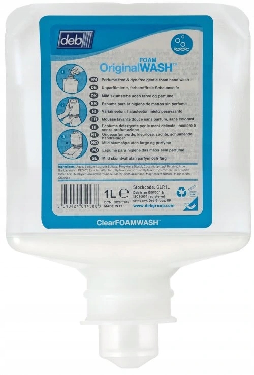 Levně Mýdlo pěnové Deb Original Foam Wash, ORG1LEE, 1L
