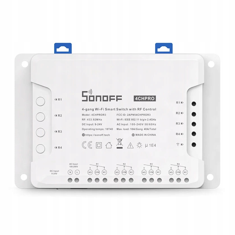 Inteligentny przełącznik SONOFF 4CH PRO Smart Home Zasilanie sieciowe