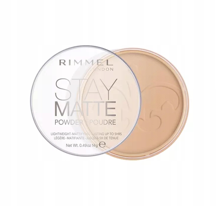 RIMMEL STAY MATTE PUDER MATUJĄCY 004 SANDSTORM
