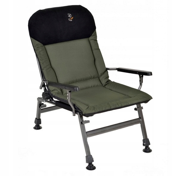 Fotel Karpiowy Wędkarski Elektrostatyk FK5 do 150kg Szybka Dostawa