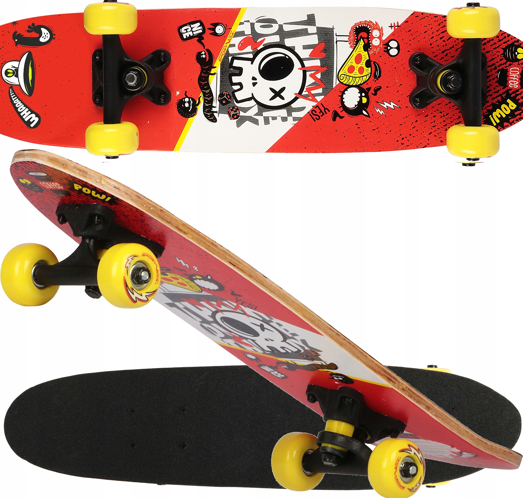 

Deskorolka Klasyczna Skateboard Klon Kauczuk