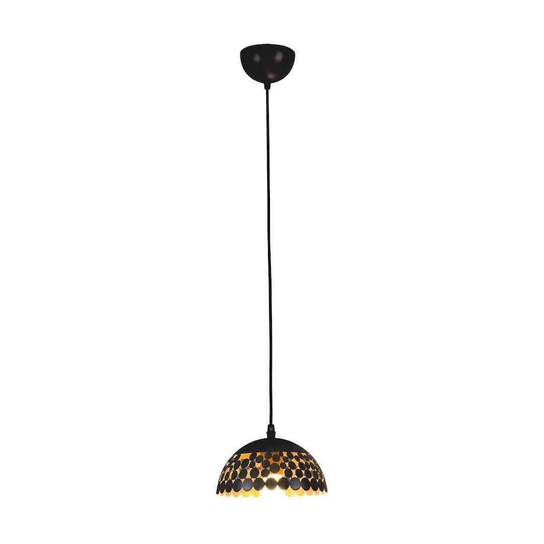 Závěsná lampa Lisa Black 1xE27
