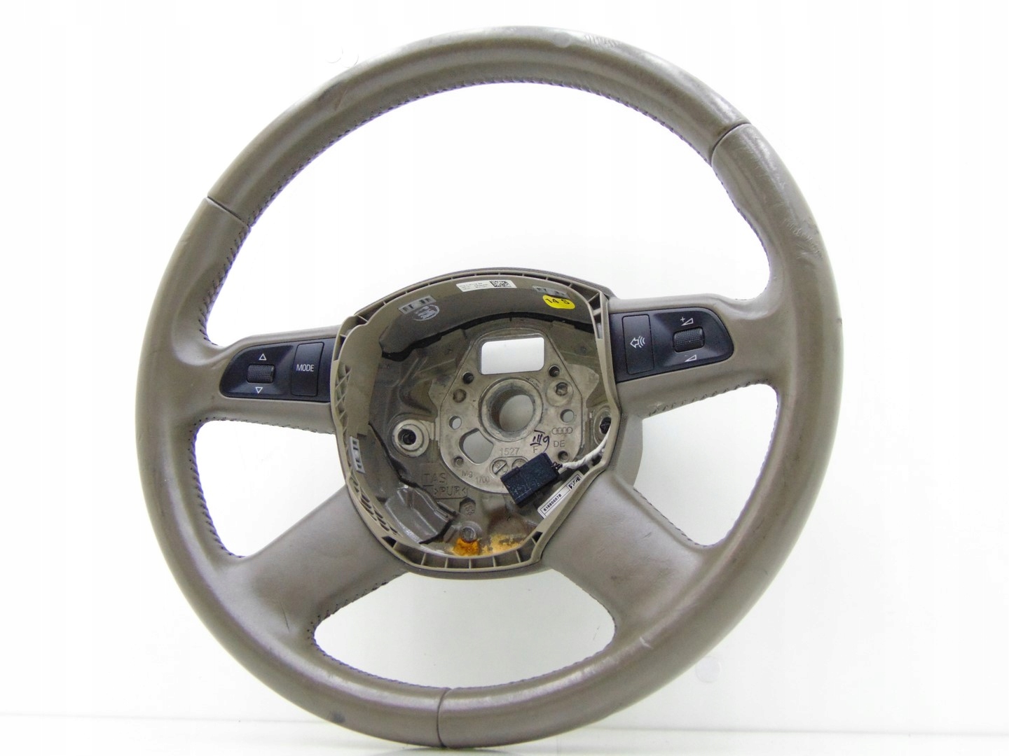 KIEROWNICA SKÓRA MULTIFUNKCJA AUDI A8 D3 JASNA