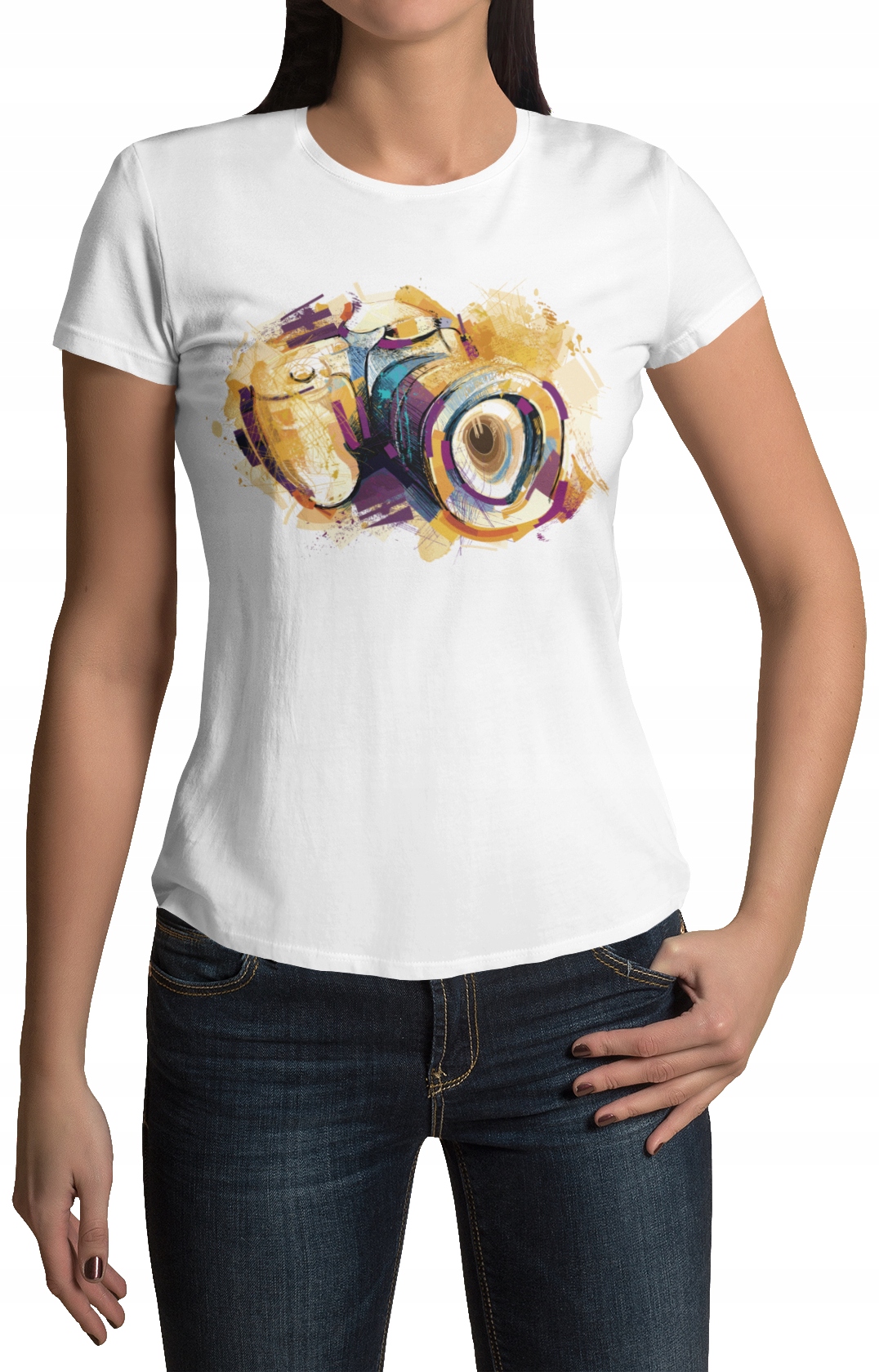 

Koszulka Damska T-shirt L Wiele Wzorów!- Wzory!!